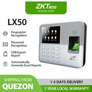 ZKTeco Fingerprint Attendance Machine Time Attendance Device With SSR Report Office Equipment LX50