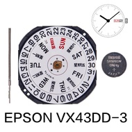 1pcs Epson vx43 Quartz Movement Watch Japan vx43E Movement Watch Without Battery for 3 Pin Watch Rep