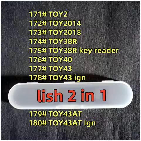 High quality LISHI 2 in 1 tool for TOY2 TOY2014 TOY2018 TOY38R TOY40 TOY43 TOY43ign TOY43AT
