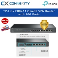 TP-Link ER8411 Omada VPN Router with 10G Ports TP-Link Router 10g Router Lan Port ER8411 Omada Route