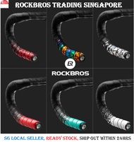 SG Delivery RockBros Bicycle bar tape handlebar tape road bike bar tape bicycle handle bar tape bicycle handlebar tape steering wheel tape fishing rod tape