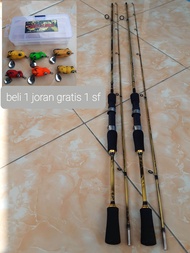 joran pul carbon sutet UL panjang 200cm 2-6 lbs