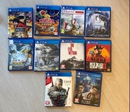 Ps4 遊戲 太鼓達人 人中之龍 巫師 海賊無雙 monsters Hunter