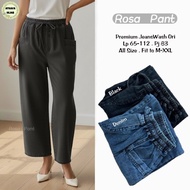 Rosa - Asley Kulot Jeans Jumbo (Apple)