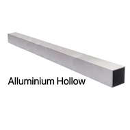 【Ready Stok，FAST SHIPPING】Aluminium Square Hollow  Segi Empat Hollow NA 1X1