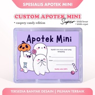 Custom Pharmacy Mini Super Box P3K Sticker Gift - Caspery Candy