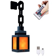 For Lamp Lantern Night Light USB Rechargeable Night Lamp 16 Color LED Mood Light Touch Switch &amp R