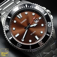 Winner Time นาฬิกา CASIO มาตรฐาน รุ่น MDV-107D-5AV รับประกันบริษัท เซ็นทรัลเทรดดิ้งจำกัด cmg เป็นเวล