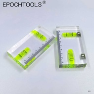 Integrated Spirit Level, Two-Dimensional Spirit Level, Square Spirit Level with Magnet