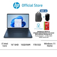 HP Spectre x360 2-in-1 Laptop 16-f1007TX - Intel Core i7-1260P - Intel Iris X Graphics - 16GB RAM - 1TB SSD - Windows 11 - 2 Years Onsite Warranty