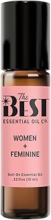 The Best Women + Feminine Essential Oil Roll-On Blend- Premium Grade- Pre-Diluted in Coconut Oil- Re