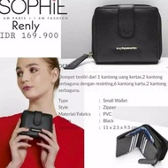 Dompet Mini Wanita  Shoppe Martin Paris Renly Black Promo Terbaru 2023 kekinian viral Eksclusive Fas