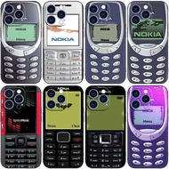 Black Shark 2 3 3S 4 4S 5 Pro Helo 6 240129 Black soft Phone case Retro Old Nostalgia Nokia Cellphone