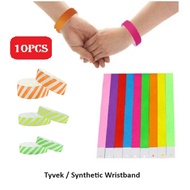 Waterproof Tyveks wristband for event, themepark, party