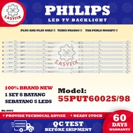 55PUT6002S/98 PHILIPS 55 INCH LED TV BACKLIGHT ( LAMPU TV ) 55PUT6002S 55PUT6002 55PUT6002S 98