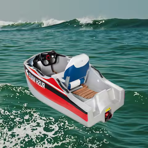 High-Speed Injection Rush Wave Electric Karting Boat for Water Entertainment Convenient Full Power S