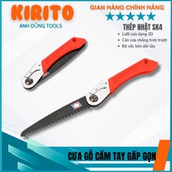 Japanese Kapusi folding multi-function handheld wood saw, super sharp SK5 steel, folding handle bran