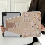 For Samsung Galaxy Tab S11 Ultra / S10 Ultra / S9 Ultra 14.6'' Acrylic 360° Rotation Tablet Case Wit