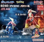 (預購) 寵物小精靈/ 寶可夢/ Pokemon 甲賀忍蛙與火焰雞 組裝可動公仔系列扭蛋  (全套2款)