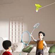 แบดมินตันส่องแสงเทรนเนอร์สะท้อนกลับแบดมินตันสำหรับผู้เล่นคนเดียวพร้อม MK-MY เครื่องสำหรับฝึกหัดแบบยื