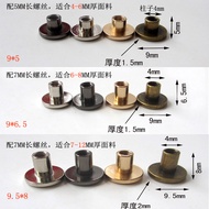 Belt diy Screws I-shaped Nails Rivets Belt Flat Head Nails Ledger Nails Locking Nails Bag Strap Fixi