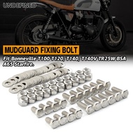 Motorcycles Fairing Fender Screw Bolt Kit Set For Bonneville T100 T120 T140 T140V TR25W BSA A65 Star