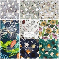 Part 1 canvas fabric 50x50 cm fat quarter canvas patchwork material 50 cm