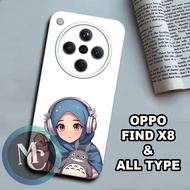 CC32 Flexible rubber softcase/ for oppo find x8 hijab Motif/case oppo find x8 oppo find x8 casing op