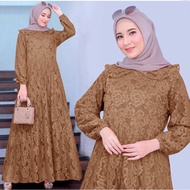 Muslimah Party Dress Invitation Gmis Syarii Latest Girls Gamis Dress Gmis Dress Adult Women Import P