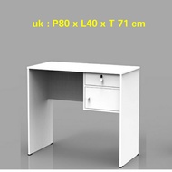 MEJA TULIS KECIL MURAH MEJA KIOS MEJA KANTOR MK980 [PARCIL]