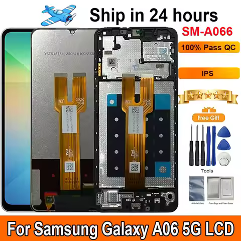 6.7"Screen For Samsung Galaxy A06 5G LCD Display Touch Panel Digitizer Assembly Replacement LCD With