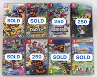 Nintendo Switch超級瑪利歐派對 空前盛會/超級巨星/瑪利歐兄弟 驚奇/路易吉鬼屋3/瑪利歐賽車8/Super Mario 3D World/ Moving Out 2/Overcooke