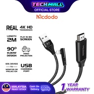 Mcdodo Cable Competible For iOS Device To HDMI Cable 2M - CA640