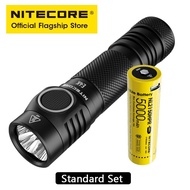 Original NITECORE E4K 4400 lumen LED Flashlight super bright straight tube EDC Portable with 21700 5