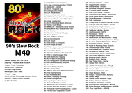 M40 Usb Pendrive 4G Mp3 Song Music USB flash drive 90s Slow Rock