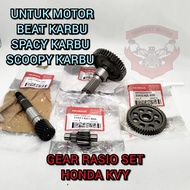 GEAR RASIO GER GIGI RASIO BEAT KARBU SPACY KARBU ORIGINAL ASLI HONDA AHM 100%