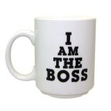 MANAGEMENT QUOTE BOSS MUG CP801N WHITE (1PCS) (LOCAL READY STOCK)