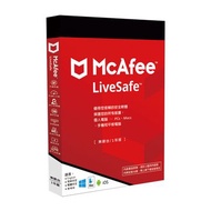 McAfee 邁克菲  2025 LiveSafe 中文 無限台1年 