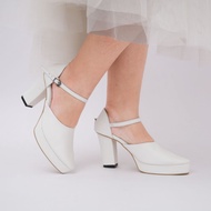 Syhafira faneza Women's Heels 9 cm White White Heels