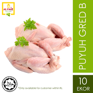 Puyuh/ Burung Puyuh Frozen/ Frozen Quail/ Quail Meat Halal 10 pcs GRED B