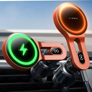 LISEN for 15W MagSafe Car Mount Charger, [Safer & Faster] Vent Magnetic Wireless Car Charger, Car Ve