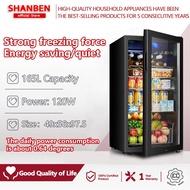 ♞,♘SHANBEN 4.23cu ft household refrigerator fresh-keeping cabinet ice bar wine fresh-keeping cabine