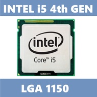 Intel Core i5 4th gen cpu processor LGA 1150 (i5-4440, i5-4460, i5-4570, i5-4590, 4440, 4460, 4570, 4590, i3)