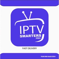 IPTV SMARTERS PRO SMARTERS PRO SMART TV MALAYSIA / 1 BULAN/ 3 BULAN / 6 BULAN