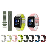 For AXTRO Fit 3 Fit 4 Actxa Tempo 4c 5c Silicone breathable snap sport band