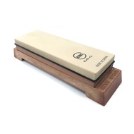 KING KW-65 1000/6000 Grit Combination Japanese Whetstone Knife Sharpener with Base - Made in Japan