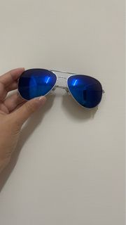 激似 雷朋款 藍色太陽眼鏡 blue sunglasses