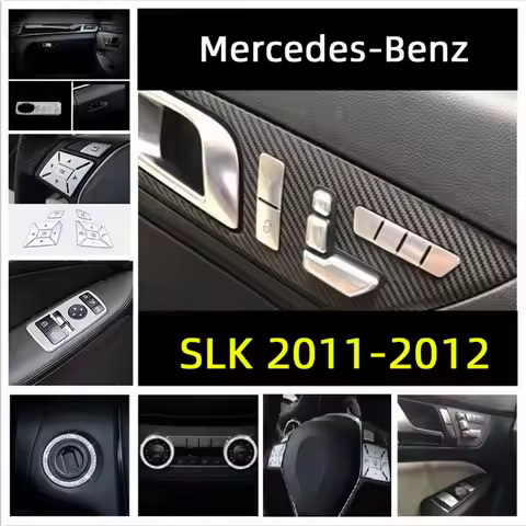For Mercedes Benz SLK R172 SLK200 SLK250 SLK350,Center Console CD Number Multimedia ON Switch Steeri