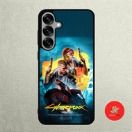 Case SAMSUNG A57 A56 A37 A36 A50 A50 A51 A52 A53 A54 A55 Rubber Softcase CYBERPUNK 2077 Game