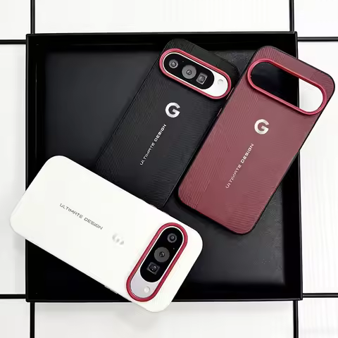Business Sle Ultimate G Design Premium Leather Case for Google Pixel 10A 10 9 Pro XL Plain PU Back L